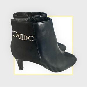 Impo Black Ankle Boots- 7.5W. Like new!